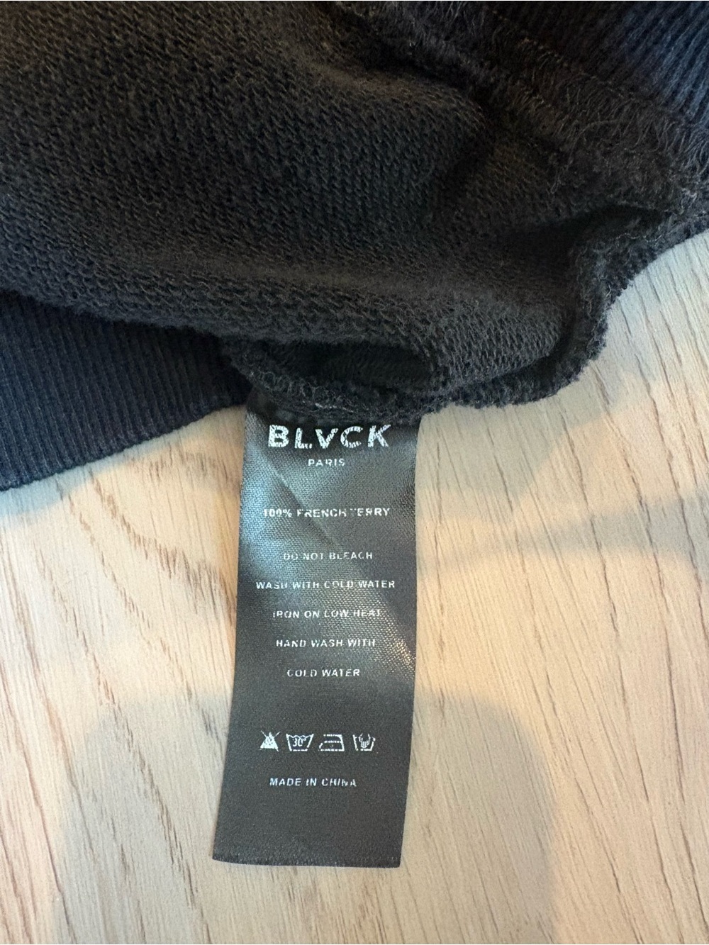 Black BLVCK Men's Black Snake Graphic Hoodie - Picture 4 of 7